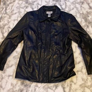 Super nice Alfini outfitters, leather jacket